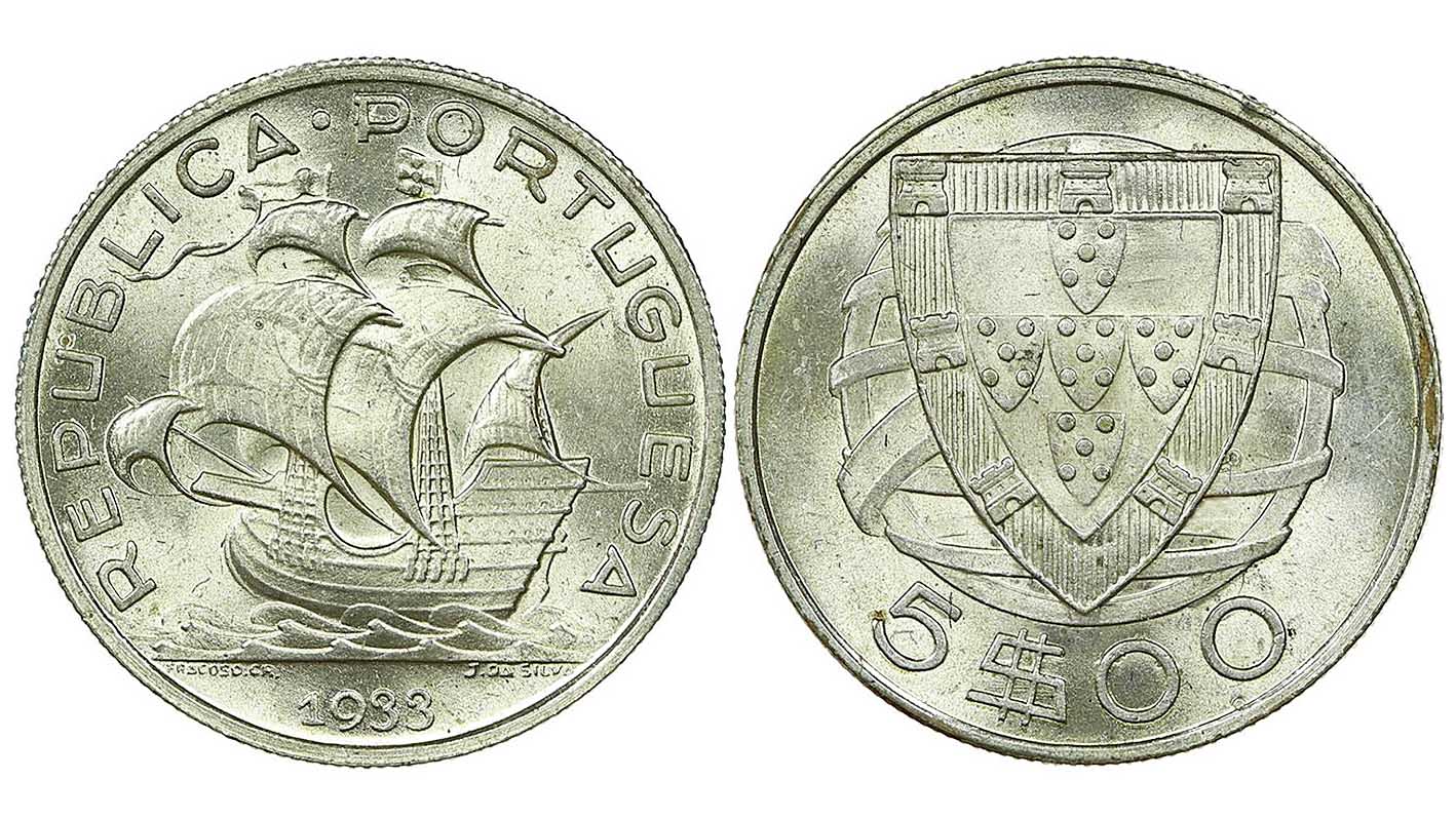 Portugal moedas 204864